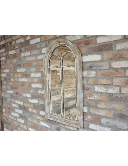 Miroir fenêtre effet antique