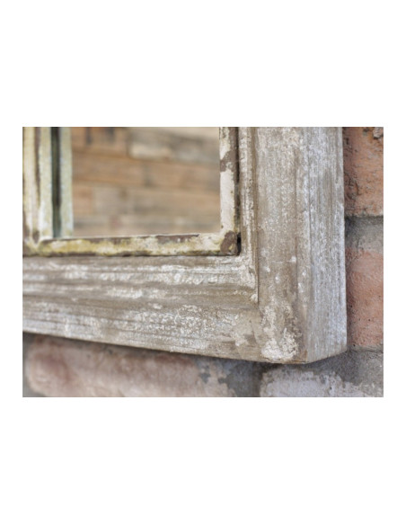 Miroir fenêtre effet antique