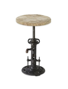 Tabouret retro à manivelle...