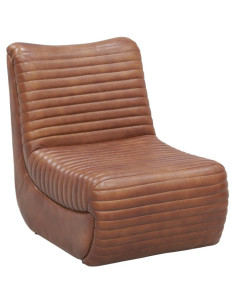 Fauteuil Lounge en cuir...
