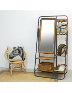 Vestiaire d'entrée en pin...