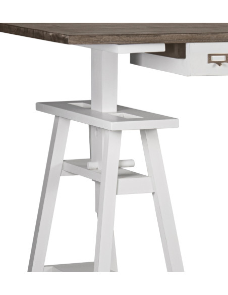 Bureau sur tréteaux hauteur réglable Everest