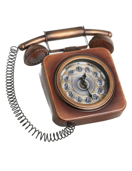 Horloge téléphone ancien