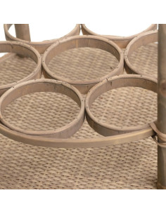 Desserte ronde en rotin... 2