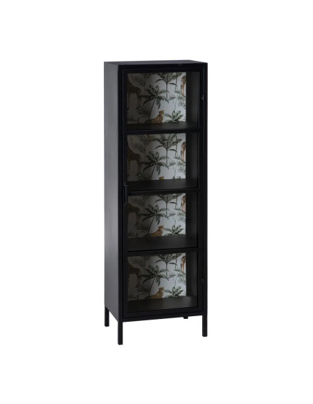 Vitrine Girafe style indus 4 étagères