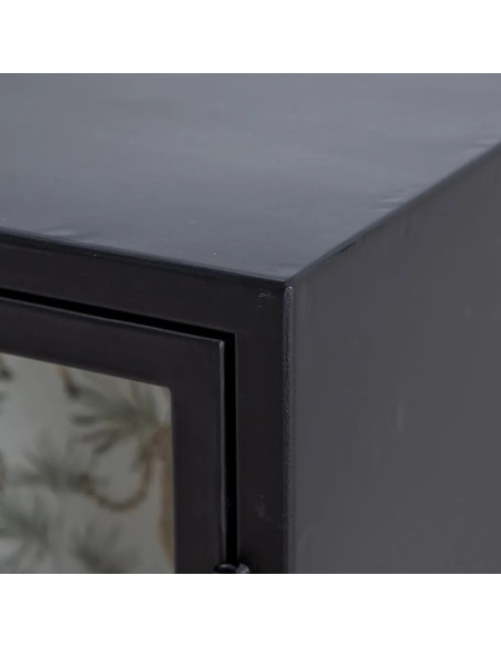 Vitrine Girafe style indus 4 étagères