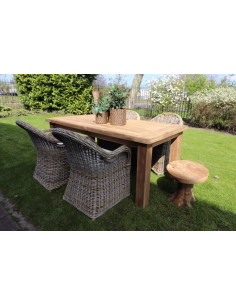 Table de jardin en teck... 2
