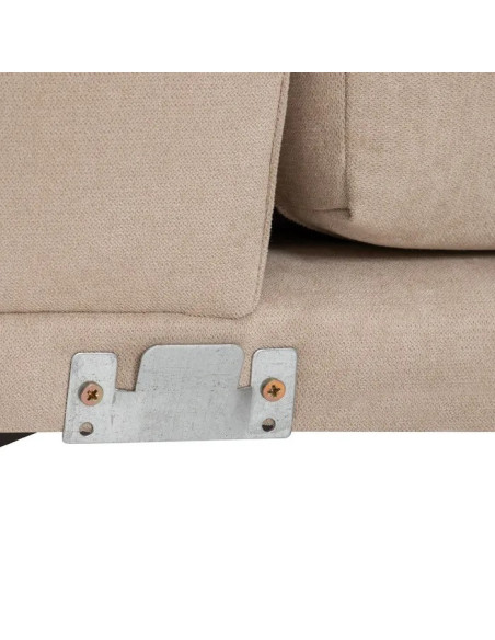 Canapé d'angle confortable avec méridienne