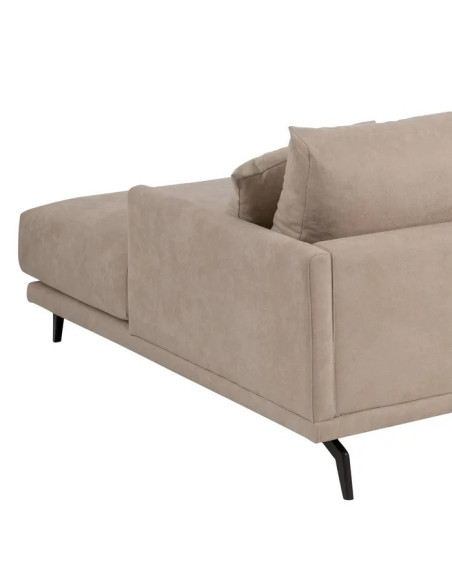 Canapé d'angle confortable avec méridienne