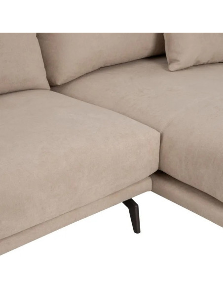 Canapé d'angle confortable avec méridienne