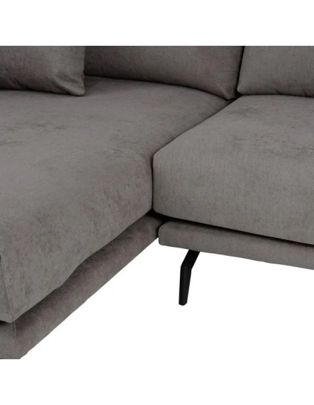 Canapé d'angle confortable avec méridienne