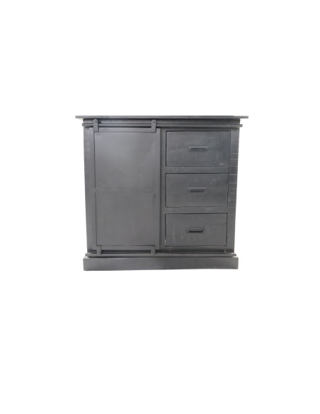 Armoire indus en bois et métal Melbourne