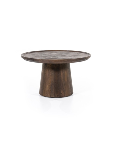 Table basse en bois massif Ron