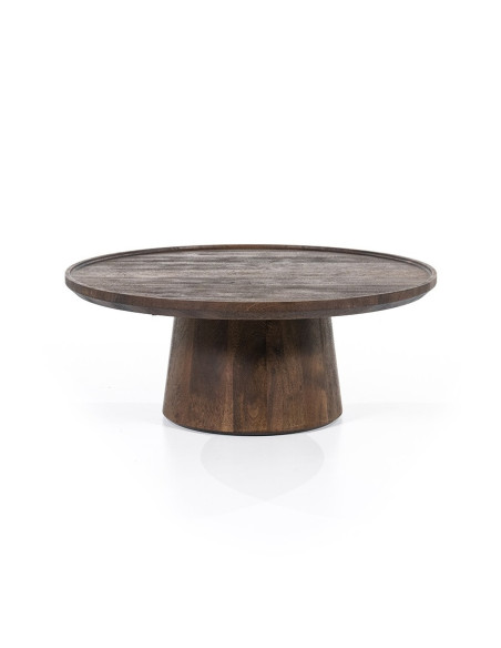 Table basse en bois massif Ron