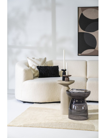 Table d'appoint en verre Koti