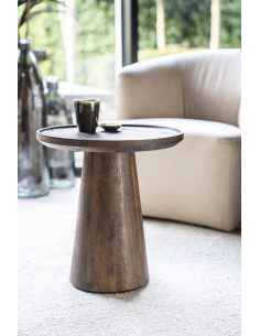 Table basse en bois massif Ron