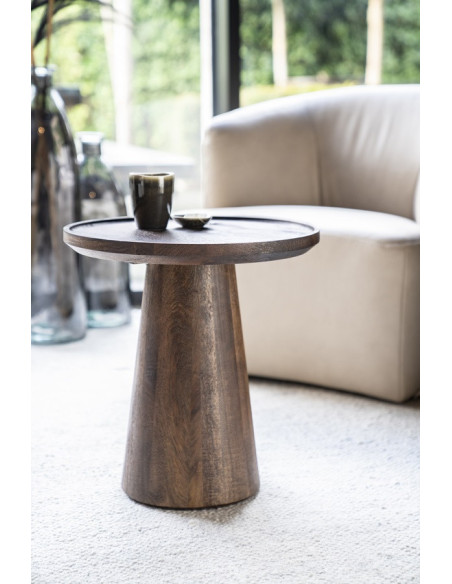 Table basse en bois massif Ron