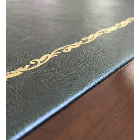 Bureau de ministre vintage en bois...