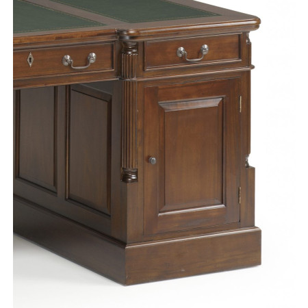 Bureau de ministre vintage en bois...