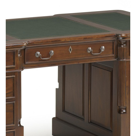 Bureau de ministre vintage en bois...