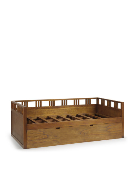 Lit gigogne fabrication artisanale