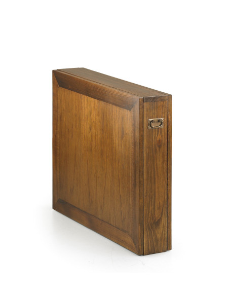 Table de repas pliante en bois de mindi