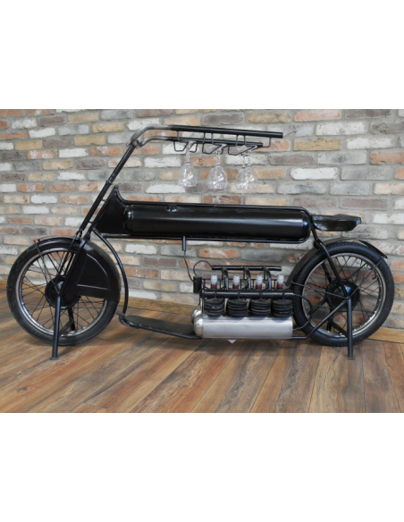 Bar en forme de mobylette