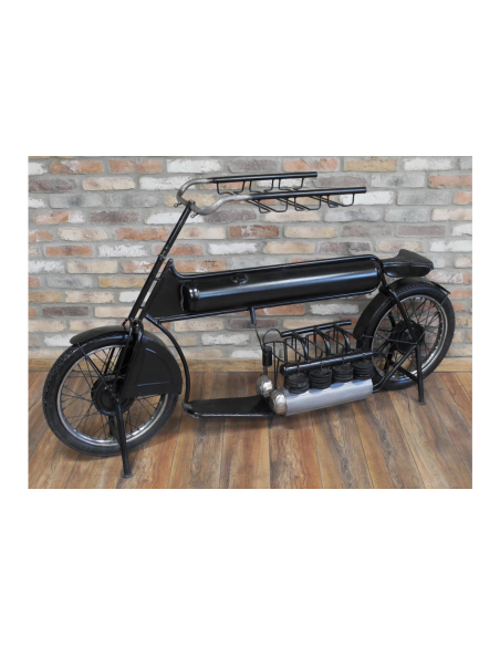 Bar en forme de mobylette