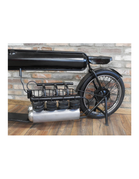 Bar en forme de mobylette