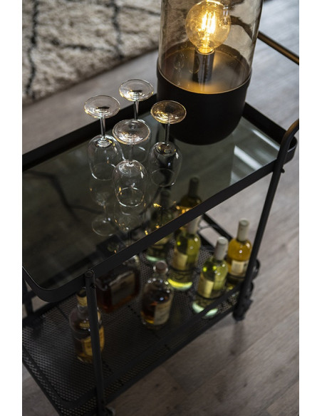 Lampe à poser capsule Maverick 43 cm H