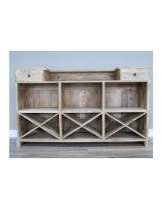 Bar comptoir en bois massif... 2