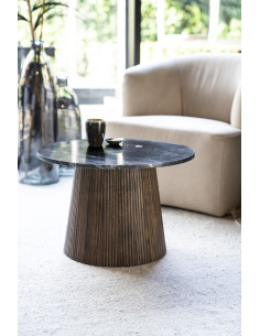 Table basse ronde plateau...