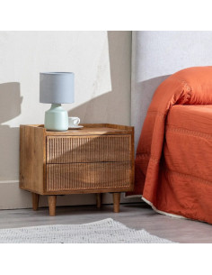 Table de chevet 2 tiroirs...