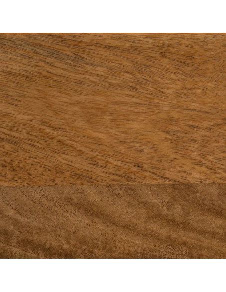 Table de chevet 2 tiroirs en bois massif