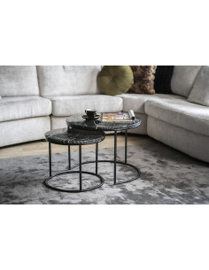 Set de 2 tables basses...