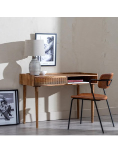 Petit bureau avec niche et...