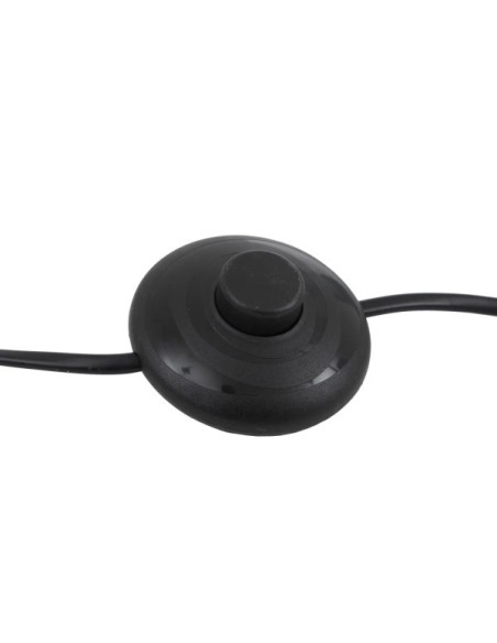 Lampe sur pied métal or avec abat-jour blanc