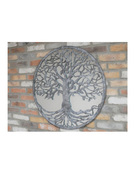 Miroir arbre de vie 80 cm de diamètre