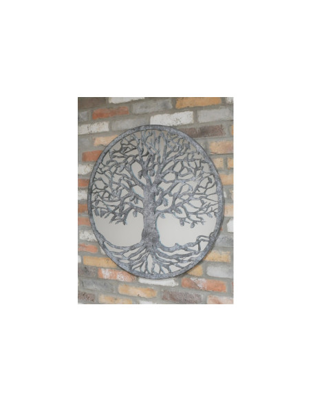 Miroir arbre de vie 80 cm de diamètre