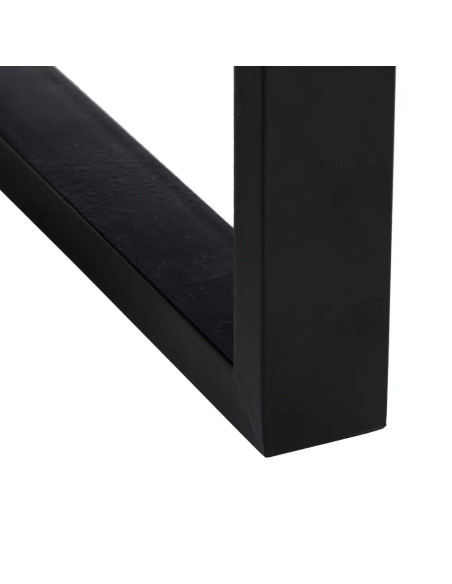 Table de chevet bois et métal 2 tiroirs Bruno