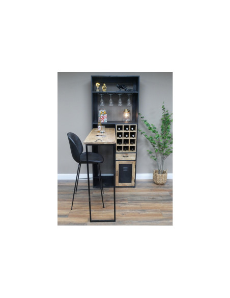 Armoire bar modulable avec casiers à bouteilles