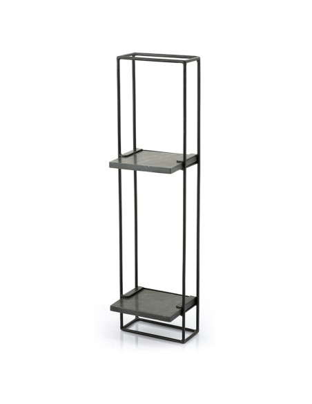 Etagère murale marbre et métal Shelly