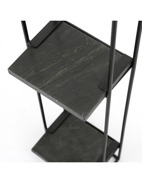 Etagère murale marbre et métal Shelly