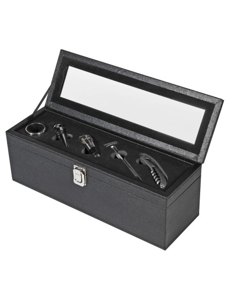 Coffret œnologie avec accessoires