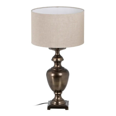 Lampe à poser en aluminium bronze Lampe à poser en aluminium bronze