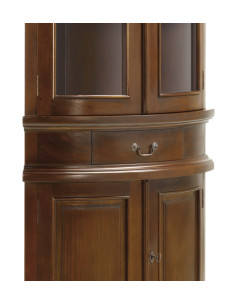 Encoignure vitrée en bois... 2