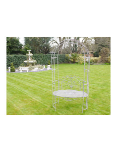 Banc de jardin ovale avec...