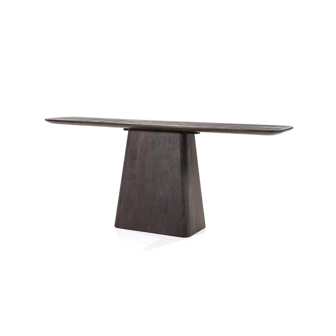 Console Design bois massif de manguier Aron