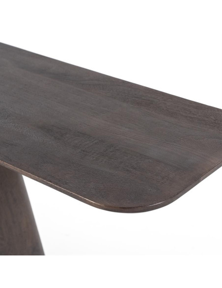 Console design en bois massif 180 cm Aron