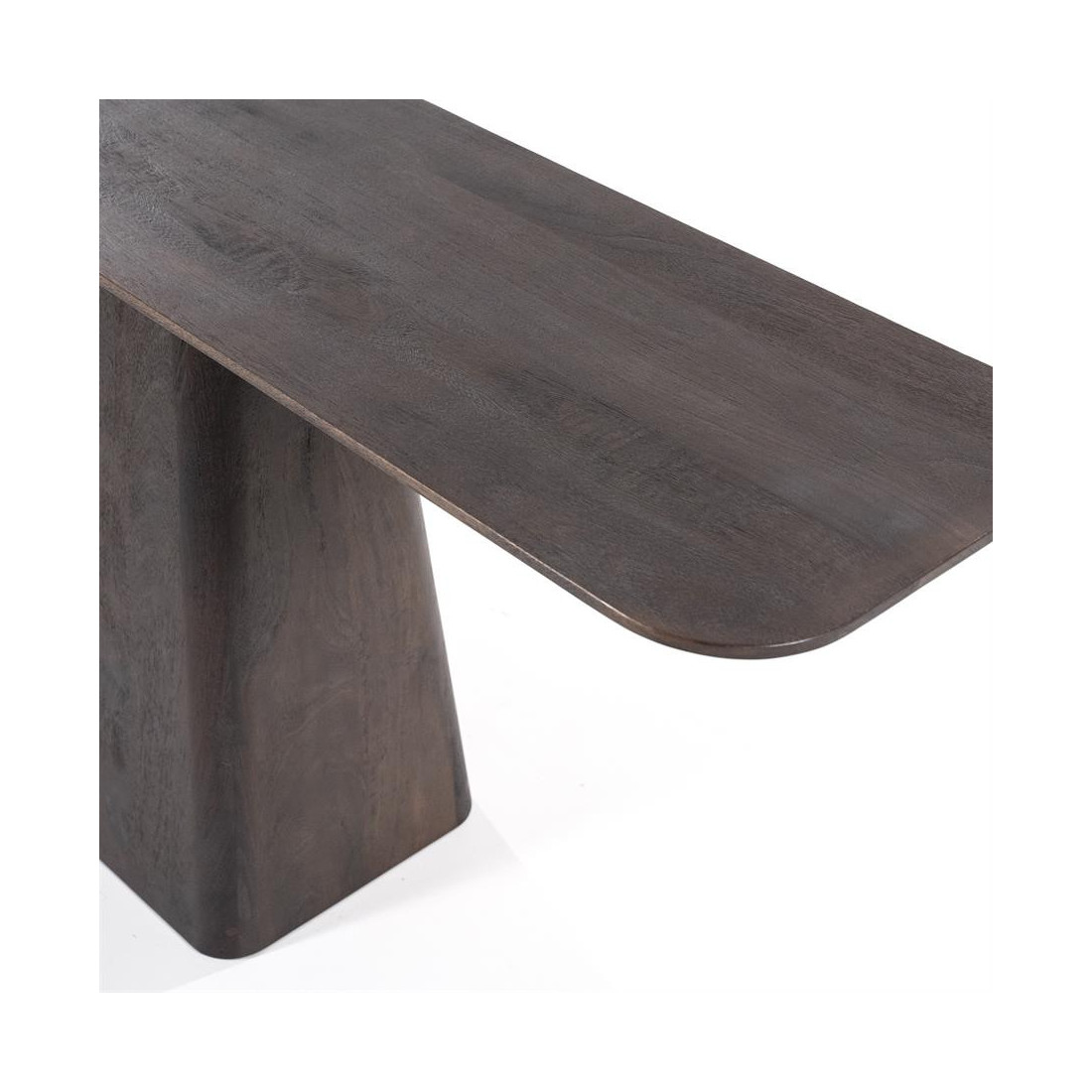 Console Design bois massif de manguier Aron